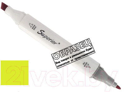 Маркер перманентный Superior Двухсторонний GY227 - фото