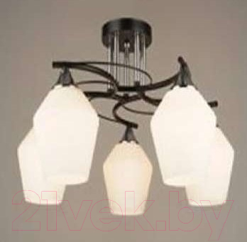 Люстра Aitin-Pro НПБ N4488/5 (черный) - фото