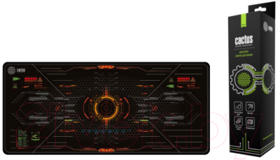 Коврик для мыши Cactus Skytrek / CS-MP-PRO05XXL