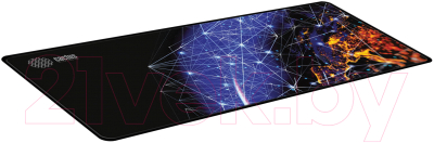 Коврик для мыши Cactus Blue Cosmic / CS-MP-PRO04XXL - фото