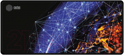 Коврик для мыши Cactus Blue Cosmic / CS-MP-PRO04XXL