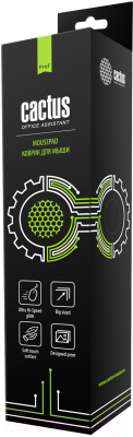 Коврик для мыши Cactus Black / CS-MP-PRO01XL