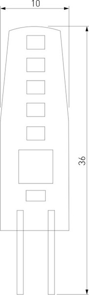 Лампа Elektrostandard G4 LED 3W 220V 4200K BLG402