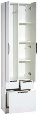 Шкаф-пенал для ванной Misty 50 / П-Жас05050-0112Я