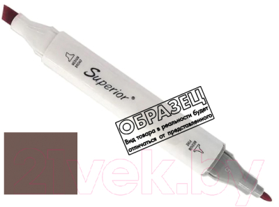 Маркер перманентный Superior Двухсторонний WG5 - фото