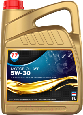 Моторное масло 77 Lubricants Motor Oil ASP 5W30 / 707806 - фото