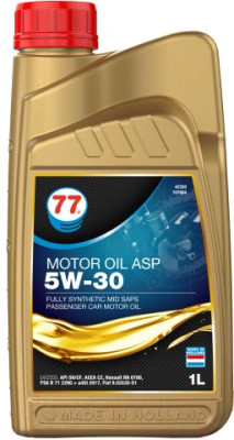 Моторное масло 77 Lubricants Motor Oil Synthetic ASP 5W30 / 707804 - фото