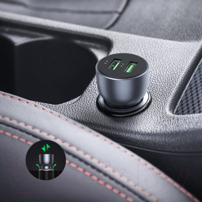 Зарядное устройство автомобильное Ugreen CD213 / 10144