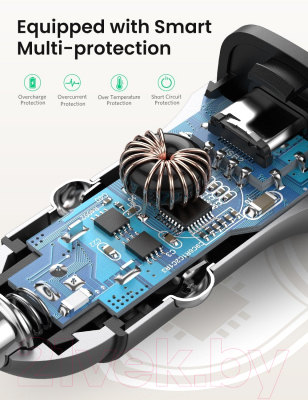 Зарядное устройство автомобильное Ugreen CD130 / 30780