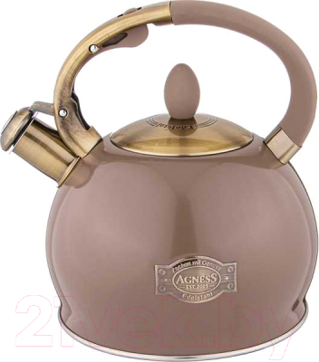 Чайник со свистком Agness 937-842 - фото