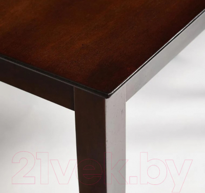 Обеденная группа Tetchair Hudson Dining Set эконом (дерево гевея/Cappuccino)