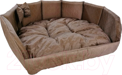Лежанка для животных Happy Friends Грета / stm 419 (коричневый) - фото
