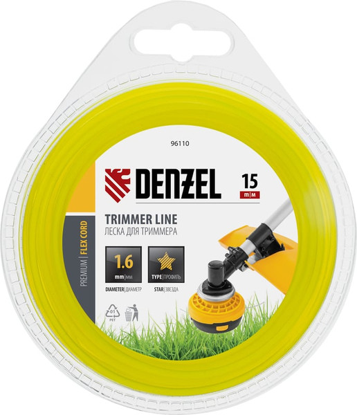 Леска для триммера Denzel Flex Cord 96110