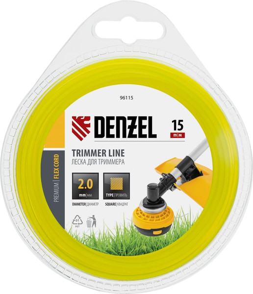 Леска для триммера Denzel Flex Cord 96115