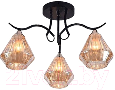 Люстра Aitin-Pro НПБ XA1119/5 (черный/золото) - фото