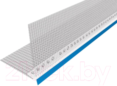 Уголок штукатурный Profigips ПВХ с сеткой и защитной лентой - фото