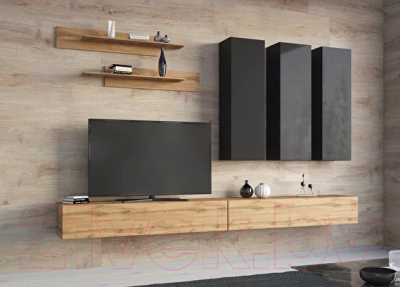 Шкаф навесной НК Мебель Point тип-50 / 71774457 (дуб вотан)