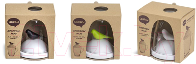 Кружка Qualy Sparrow / QL10300-WH-WH