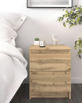 Прикроватная тумба НК Мебель Stern Т-1 2-я / 72674924