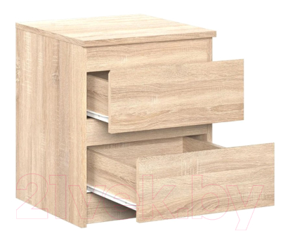 Прикроватная тумба НК Мебель Stern Т-1 2-я / 72674919