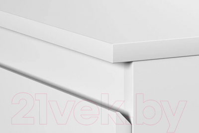 Комод НК Мебель Stern Т-2 4-я / 72674926 (16мм,белый)