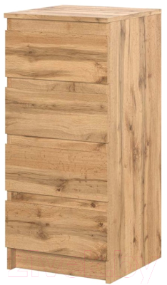 Комод НК Мебель Stern Т-2 4-я / 72674925 (16мм,дуб вотан) - фото