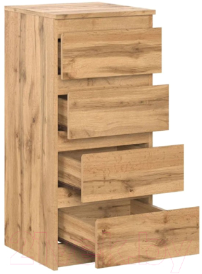 Комод НК Мебель Stern Т-2 4-я / 72674925 (16мм,дуб вотан)