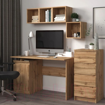 Комод НК Мебель Stern Т-2 4-я / 72674925 (16мм,дуб вотан)