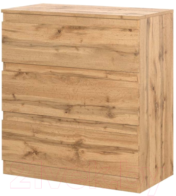 Комод НК Мебель Stern Т-3 3-я / 72674927 (16мм, дуб вотан) - фото