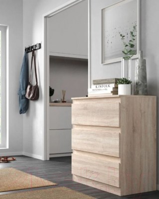 Комод НК Мебель Stern Т-3 3-я / 72674921 (16мм, дуб сонома)