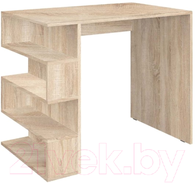 Письменный стол НК Мебель Stern Т-12 / 72674940 (16мм,дуб сонома) - фото