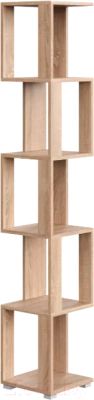 Стеллаж НК Мебель Stern Т-10 / 72674933 (16мм,дуб сонома) - фото