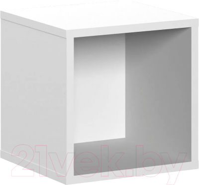 Полка-ячейка НК Мебель Stern Т-11 / 72674937 (16мм,белый) - фото