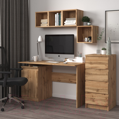 Полка-ячейка НК Мебель Stern Т-11 / 72674936 (16мм,дуб вотан)