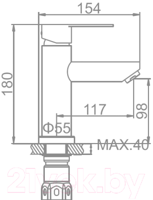 Смеситель Ledeme L71003