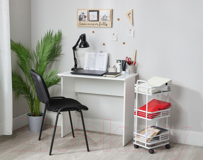 Письменный стол НК Мебель Уно / 74263122 (белый)