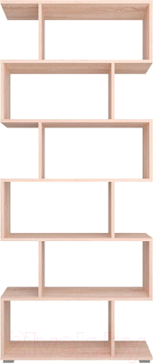 Стеллаж НК Мебель Слим / 75130168 (дуб сонома)