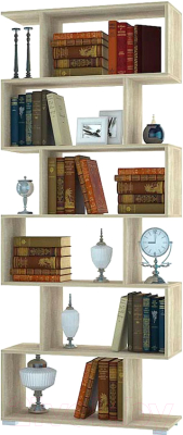 Стеллаж НК Мебель Слим / 75130168 (дуб сонома)