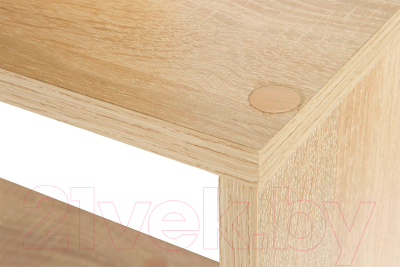 Стеллаж НК Мебель Слим / 75130168 (дуб сонома)