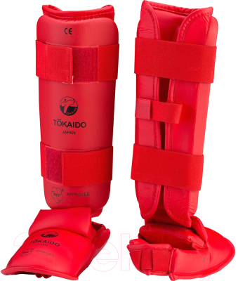 Защита голень-стопа Tokaido PU Shin And Removable Instep Guard / WKF PRO-3E-WKF-II - фото