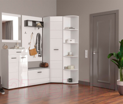 Угловое окончание для шкафа НК Мебель Gloss 36x36 / 73374542