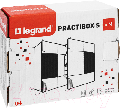 Щит распределительный Legrand Practibox S 4М / 134614