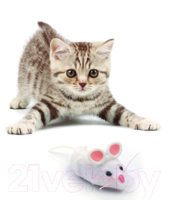 Игрушка для животных Hexbug Мышка Уайт / 480-4081-00GL12