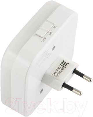 Ночник Uniel DTL-321 White/Sensor/2USB / UL-00007348