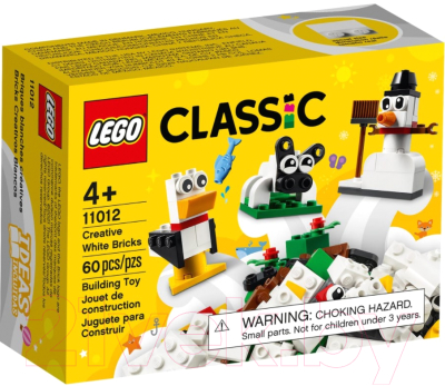 Конструктор Lego Classic Белые кубики / 11012