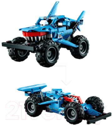 Конструктор инерционный Lego Technic Monster Jam Megalodon 42134