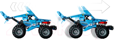 Конструктор инерционный Lego Technic Monster Jam Megalodon 42134