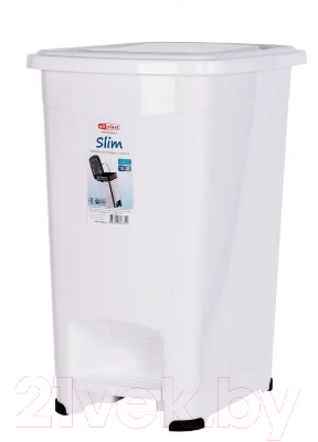 Контейнер для мусора Эльфпласт Slim EP558 - фото