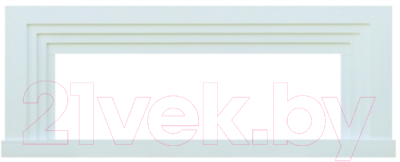 Портал для камина Смолком Galaxy CG60 (бьянко белый) - фото