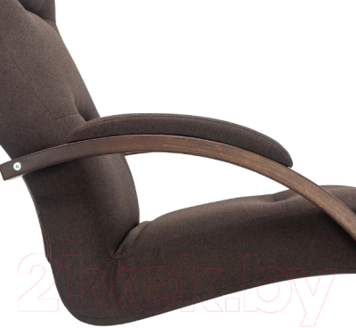 Кресло-качалка Импэкс Leset Милано (орех текстура/Малмо 28)